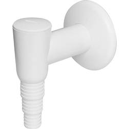 Faluplast Falu 70770 Tvättmaskinslås, med backventil, vit