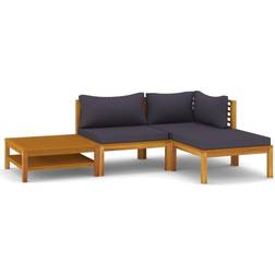 vidaXL 3086893 Lounge-Set, 1 Tisch einschl. 2 Sofas