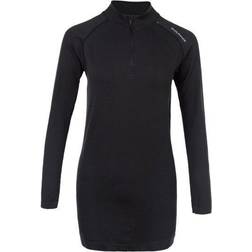 Endurance Halen Seamless Midlayer Women - Dark Grey Melange