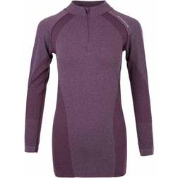 Endurance Halen Seamless Midlayer - Purple