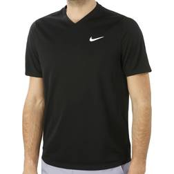 Nike Court Dri-FIT Victory Tennis T-shirt Men - Black/Black/White