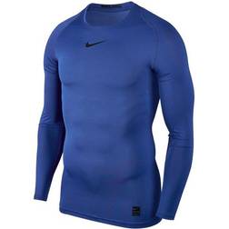 Nike Pro Compression Longsleeve T-shirt Men - Game Royal/Black