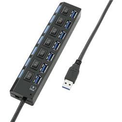 Renkforce 7-Port USB 3.0 External (1607017)