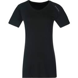 Endurance Halen Seamless T-shirt Women - Dark Grey Melange