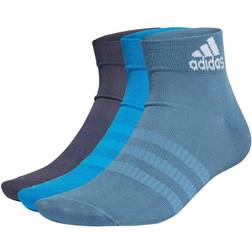 adidas Ankle Socks 3-pack Unisex - Altered Blue/Bright Blue/Shadow Navy