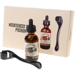 Mountaineer Brand Beard Growth Serum & Titanium Beard Growth Roller