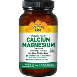 Country Life Target-Mins Calcium-Magnesium Complex 360 pcs