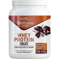 Life Extension Wellness Code Whey Protein Isolate Chocolate 437g