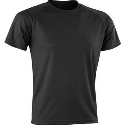 Spiro Performance Aircool T-shirt Unisex - Black