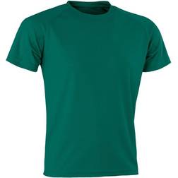 Spiro Performance Aircool T-shirt Unisex - Bottle Green