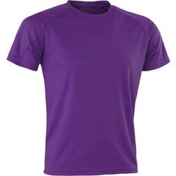 Spiro Performance Aircool T-shirt Unisex - Purple