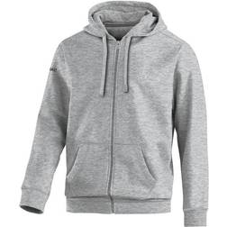 JAKO Team Hooded Jacket Unisex - Grey Melange
