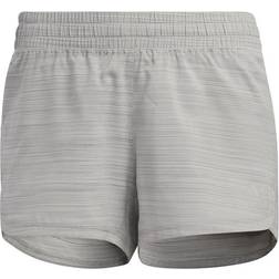 adidas Short Pacer 3-Stripes Woven Heather - Mgh Solid Grey