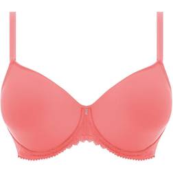 Freya Signature Moulded Spacer Bra - Hot Coral