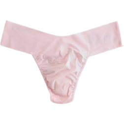 Hanky Panky Breathe Natural Rise Thong - Bliss Pink