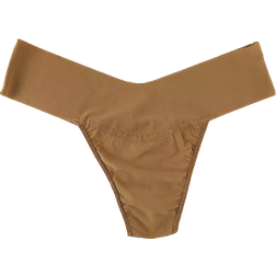 Hanky Panky Breathe Natural Rise Thong - Toffee