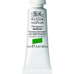 Winsor & Newton Designers Gouache Permanent Green Middle 14ml