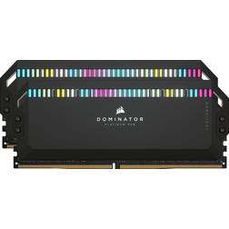 Corsair Dominator PLATINUM RGB 32GB 2x16GB DDR5 5600MHz CAS36 Black (CMT32GX5M2X5600C36)