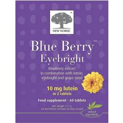 New Nordic Blue Berry Eyebright 60 pcs