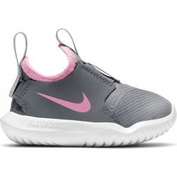 Nike Flex Runner TD - Light Smoke Grey/Smoke Grey/White/Pink Foam