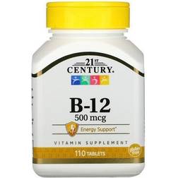 21st Century B-12 500mcg 110 pcs