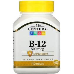 21st Century B-12 500mcg 110 st