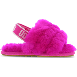 UGG Toddler Fluff Yeah Slide - Rock Rose