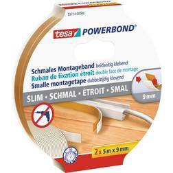 TESA Powerbond Slim 55714-00000-00 White 5000x9mm