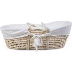 Childhome Moses Basket Cover Jersey Off White 17.7x33.5"