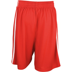 Spiro Basketball Quick Dry Shorts Men - Red/White