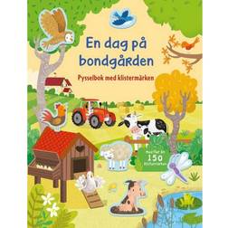En dag på bondgården: pysselbok med klistermärken (Häftad, 2021)