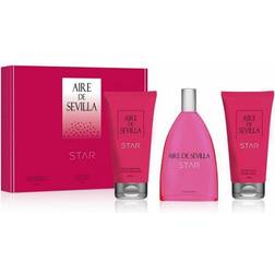 Aire De Sevilla Star Gift Set EdT 150ml + Body Lotion 150ml + Shower Gel 150ml