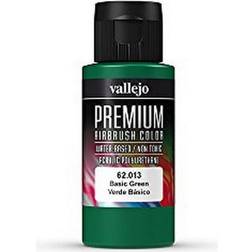 Vallejo Premium Airbrush Color Basic Green 60ml