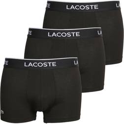 Lacoste Casual Trunks 3-pack - Black