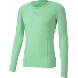 Puma Liga Long Sleeve Baselayer Men - Green Glimmer