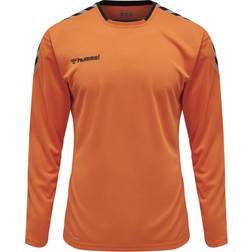 Hummel Authentic Poly Long Sleeve Jersey Men - Tangerine