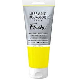 Lefranc & Bourgeois Flashe Acrylic Lemon Yellow 80ml