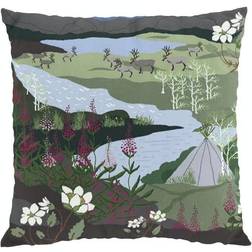 Arvidssons Textil Fjällvandring Kuddöverdrag Blå (45x45cm)