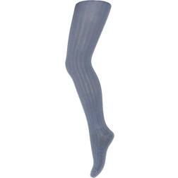 mp Denmark Cotton Rib Tights - Stone Blue (130-4222)