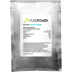 Purepower Recovery Drink Blueberry Vanilla 50g