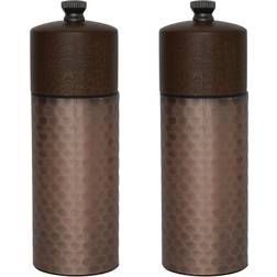 Olympia Copper Wood Pepper Mill, Salt Mill 15cm