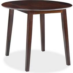 vidaXL Drop-Leaf Dining Table 90cm