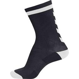 Hummel Elite Indoor Sock Low - White/Black Unisex