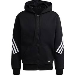 adidas Sportswear Future Icons 3-Stripes Full-Zip Hoodie - Black