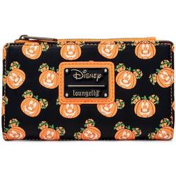 Loungefly Disney Mickey Pumpkin Wallet - Black/Orange