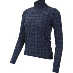 Ulvang Maristua Turtle Neck w/zip Women - New Navy/Navy Melange