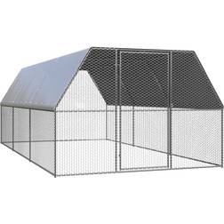 vidaXL Outdoor Chicken Cage