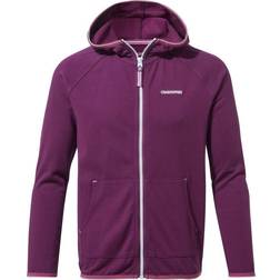 Craghoppers Kid's Noiselife Symmon Hooded Jacket - Blackcurrant