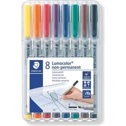 Staedtler Lumocolor Non Permanent 312 Universal Pen B 1-2.5mm 8-pack