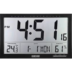 Eurochron EFWU Jumbo 100 Wall Clock 37cm